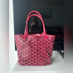 Goyard Pink St Louis Mini Tote